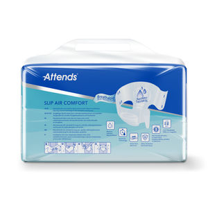ATTENDS SLIP AIR COMFORT M 8 - 4x30 Produits d'incontinence 100% respirants, pratiques, hypoallergéniques, anti-fuites, couches pour adultes - Product Image 3