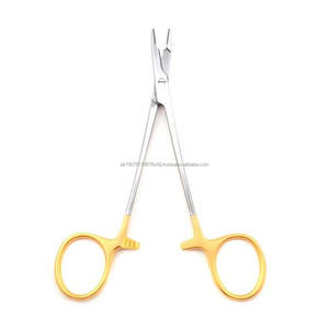 Porte-aiguilles Hegar de haute qualité en acier inoxydable, instrument chirurgical manuel de précision pour la suture, certifié CE, Medivolve OEM - Product Image 1
