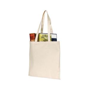 Bolsa de compras de algodón ecológica con logotipo impreso personalizado de la mejor calidad, bolsa personalizada de alta calidad con patrón geométrico de Material sólido - Product Image 3