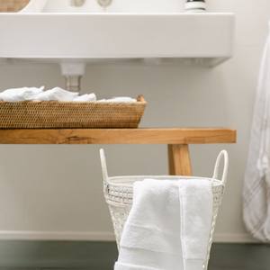 TienPhong Vietnam Vente en gros Plateau long en rotin avec poignées en arc-Organisateur de vanité et de salle de bain tissé à la main - Product Image 4