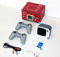 Console de jeu portable rétro H7 Mini TV, écran HD 3,5 pouces, 749 jeux, sans fil 2,4 GHz, autonomie de 5 heures, Type-C, ABS