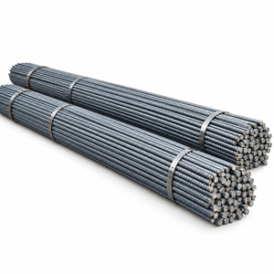 Varillas de Acero Corrugado HRB400 B500B, Barras Roscadas en Espiral, Negras, Sin Aleación, para Refuerzo de Hormigón en Construcción y Puentes - Product Image 5