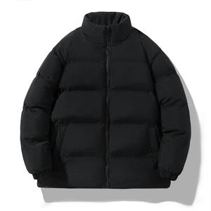 Elegante chaqueta acolchada de algodón de Invierno para mujer, nuevo cuello levantado, Parka de nieve, cinturón, bolsillo, abrigo grueso y cálido, estampado de punto - Product Image 2