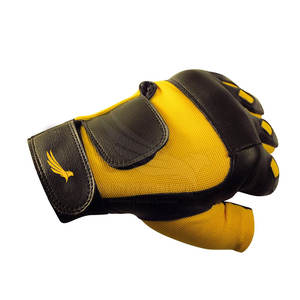 Guantes de gimnasio de cuero transpirable para levantamiento de pesas Ciclismo Gimnasio y entrenamiento Soporte de entrenamiento - Product Image 2