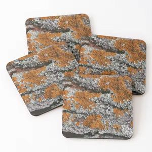 Sous-verres en résine époxy classique faits à la main pour servir du café, du thé, du vin et des restaurants. Tapis de décoration de table élégants - Product Image 2