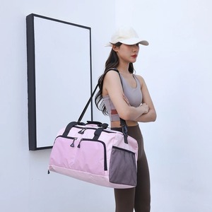 Bolsa de viaje con compartimento para zapatos, bolsa deportiva para llevar, bolsa de fin de semana para mujeres y hombres, para viajes, entrenamiento deportivo - Product Image 2