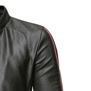 Veste d'hiver de qualité supérieure pour homme Meilleur prix Cuir véritable Coupe-vent Imperméable Teint uni Devant Toutes tailles Vente en ligne disponible - Product Image 2