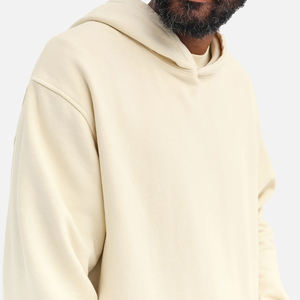 Sudadera con capucha de lana orgánica para hombre Sudadera de algodón orgánico 100% con capucha Sudaderas con capucha personalizadas para hombres Sudaderas con capucha - Product Image 6