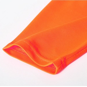 Camiseta de Seguridad de Manga Larga de Alta Visibilidad, Color Naranja y Verde para Construcción - Product Image 5