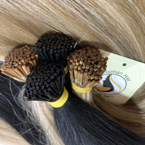 100% cabello humano Piano Color resaltar paquetes I Tip extensión de cabello Piano color resaltado hueso recto I Tip - Product Image 4