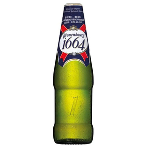 French Origin Kronenbourg 1664 Blanc Bière en 25cl et 33cl à bas prix - Product Image 1