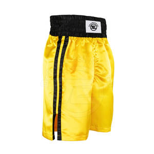 OEM กางเกงขาสั้นผ้าไหม MMA สำหรับผู้ชายสวมใส่สบายสำหรับใส่ไปยิมต่อสู้สำหรับผู้ใหญ่สำหรับมวยมวยไทยศิลปะการต่อสู้แบบอื่นๆของไทย - Product Image 2