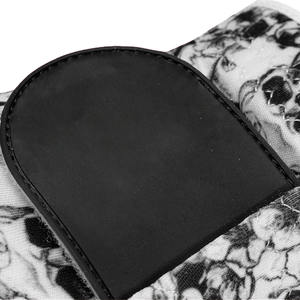 Guantes de Golf de Piel de Cabretta Suave con Diseño de Esqueleto Sublimado, Agarre Antideslizante, Logotipo Personalizado, Alta Calidad, Verano, Hombre - Product Image 4