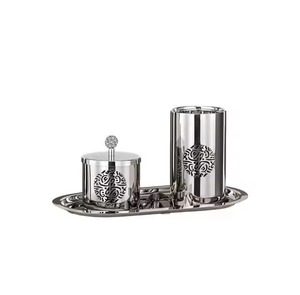 Brûleur d'encens en laiton, diffuseur d'huile parfumée avec charbon de bois, usage religieux, brûleur et bol en métal - Product Image 4