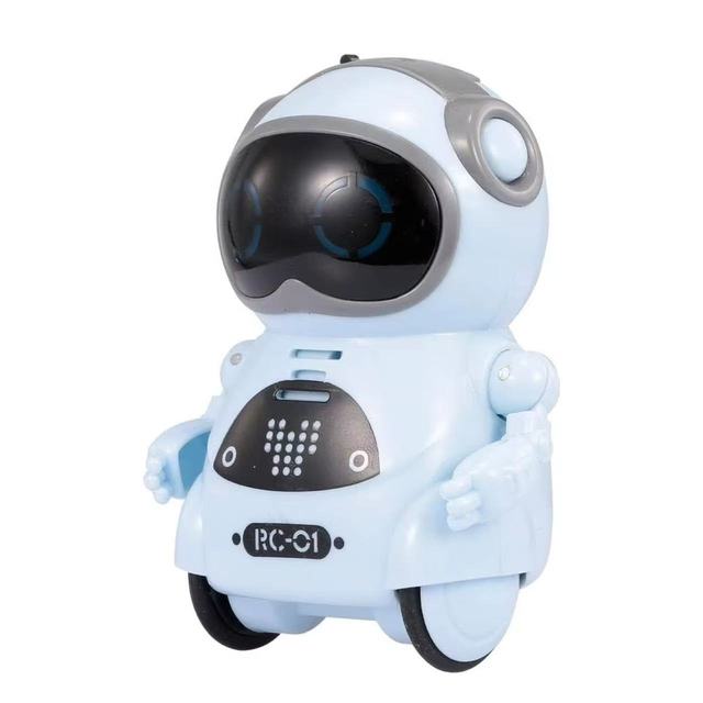 Hot Selling Pocket Robot Talking Interactive Dialogue Voice Recognition Record Singing Dancing Telling Story Mini Robot Toy