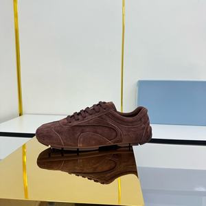 Zapatos Italianos de Gamuza Marrón para Mujer, Estilo Casual, Alemán, Retro, Moderno y a la Moda, Cómodos Zapatos para Hombre - Product Image 2