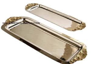 Plateau de service en bois à usage polyvalent pour restaurant d'hôtel de qualité supérieure Vaisselle de qualité supérieure Traiteur Plateau de service en bois - Product Image 3