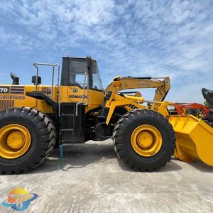 รถตักหน้ามือสองคุณภาพสูง Komatsu WA450 รถตักขนาดเล็ก บรรทุกได้ 5 ตัน เครื่องยนต์ยี่ห้อ Yuchai หรือ Cat สำหรับฟาร์ม ราคา - Product Image 2