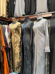 Abaya de Alta Calidad Hecha a Mano para Mujer, con Cuentas, Manga Larga, Estilo Vintage, Decoración con Cuentas, Material Nida Premium, Superventas - Product Image 4