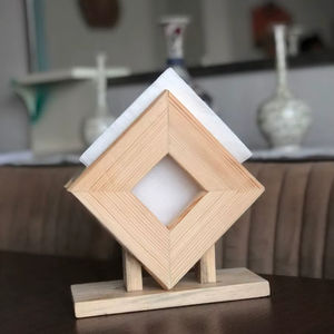 Porte-mouchoirs en bois de luxe avec nouveau design parfait pour la présentation de table de chambre d'hôtel et de restaurant de luxe - Product Image 1