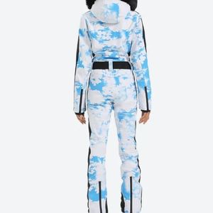 ชุดสกีกันน้ำสำหรับผู้หญิงขายดีที่สุด ชุดกันหนาวแบบชิ้นเดียวสำหรับการเดินทางเล่นสกี - Product Image 6