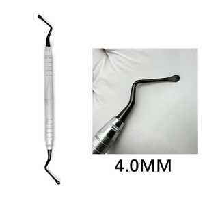 Wholesale Gracey Jagged Bone Curette Quality Manual Dental Periodontal Instrument Tool for Cleaning & Filling Teeth Ul-<b>Amin</b> 4MM - Product Image 1