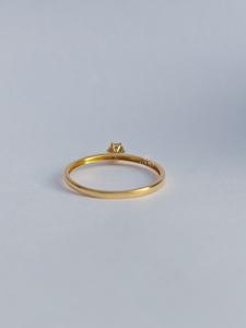 แหวนเพชรธรรมชาติสีทอง14K 18K คุณภาพสูง | เครื่องประดับสุดหรู | แหวนหมั้นเพชรแท้ผ่านการรับรอง - Product Image 3