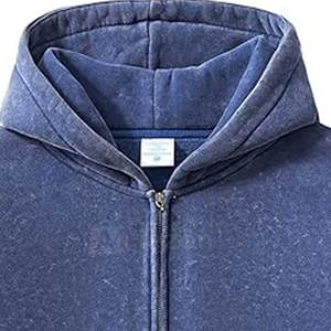 Nouveau design de sweats à capuche Meilleure vente Hommes Acid Wash Hoodies Plus Size Vêtements de mode Acid Wash Hoodies à vendre - Product Image 2