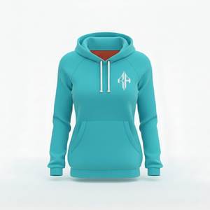 Sudadera con Capucha Informal de Alta Calidad para Mujer, 100% Algodón, Felpa, 300g, Secado Rápido, Transpirable, para Invierno - Product Image 1