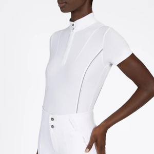 Fournisseur direct d'usine, sous-vêtements équestres sur mesure, chemises de spectacle d'équitation, hauts pour femmes, vêtements d'équitation, chemises - Product Image 3