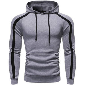 Personnalisable 100% Polyester Pull À Capuche pour Hommes Lourd Vintage Imprimé Solide Fermeture Éclair Haute Qualité Hiver Sweat - Product Image 1