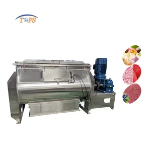 Easy-Clean 1500L Lemon Cherry Banana Double Shaft Paddle Flour Mixer Machine