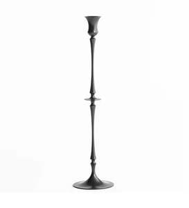 Antique Minimalist Brass Long Stemmed Tapered <b>Candle</b> Holder Stick Set Holders Gold Decorative Gold Candlestick Holder - Product Image 6