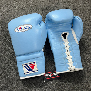 Gants de boxe à lacets sur mesure OEM, gants de boxe professionnels de haute qualité, gants de combat Winning - Product Image 6