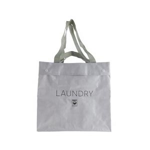 รับผลิตแบบ OEM ODM กระเป๋าช้อปปิ้งผ้าฝ้ายสไตล์เวียดนาม  รักษ์โลก ใช้ซ้ำได้ ทนทาน ปรับแต่งได้ พร้อมหูหิ้ว PP ทอ - Product Image 2