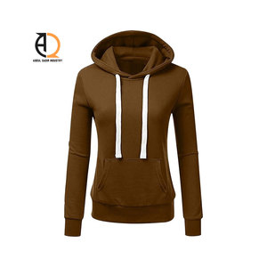 เสื้อสวมหัวมีฮู้ดสำหรับผู้หญิง, เสื้อกันหนาวลำลองฤดูหนาวเสื้อมีฮู้ดสีพื้น - Product Image 2