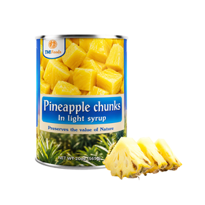 Vietnam Factory Top Selling Premium Quality Deeply Sweet Canned <b>Pineapple</b> Chunks in <b>Light</b> Syrup Packed in 30oz Can - Product Image 1
