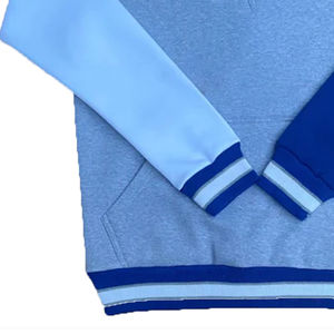 Custom Greek Letter Men's <b>Sweatshirt</b> Premium Quality Blue <b>White</b> Color Theme Regular Fit Stylish Fraternity-Inspired Autumn - Product Image 4