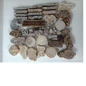 Blocs de henné en bois assortis sur mesure adaptés aux artistes au henné et idéaux pour la revente par les salons de beauté - Product Image 2