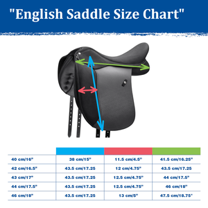 Sillín de doma ligero Freemax Para Caballo inglés Material Cordura de estilo occidental con cuero sintético sin árboles SS - Product Image 5