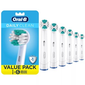 Recharge de têtes de brosse à dents électrique de remplacement Oral-B Daily Clean-6ct - Product Image 1