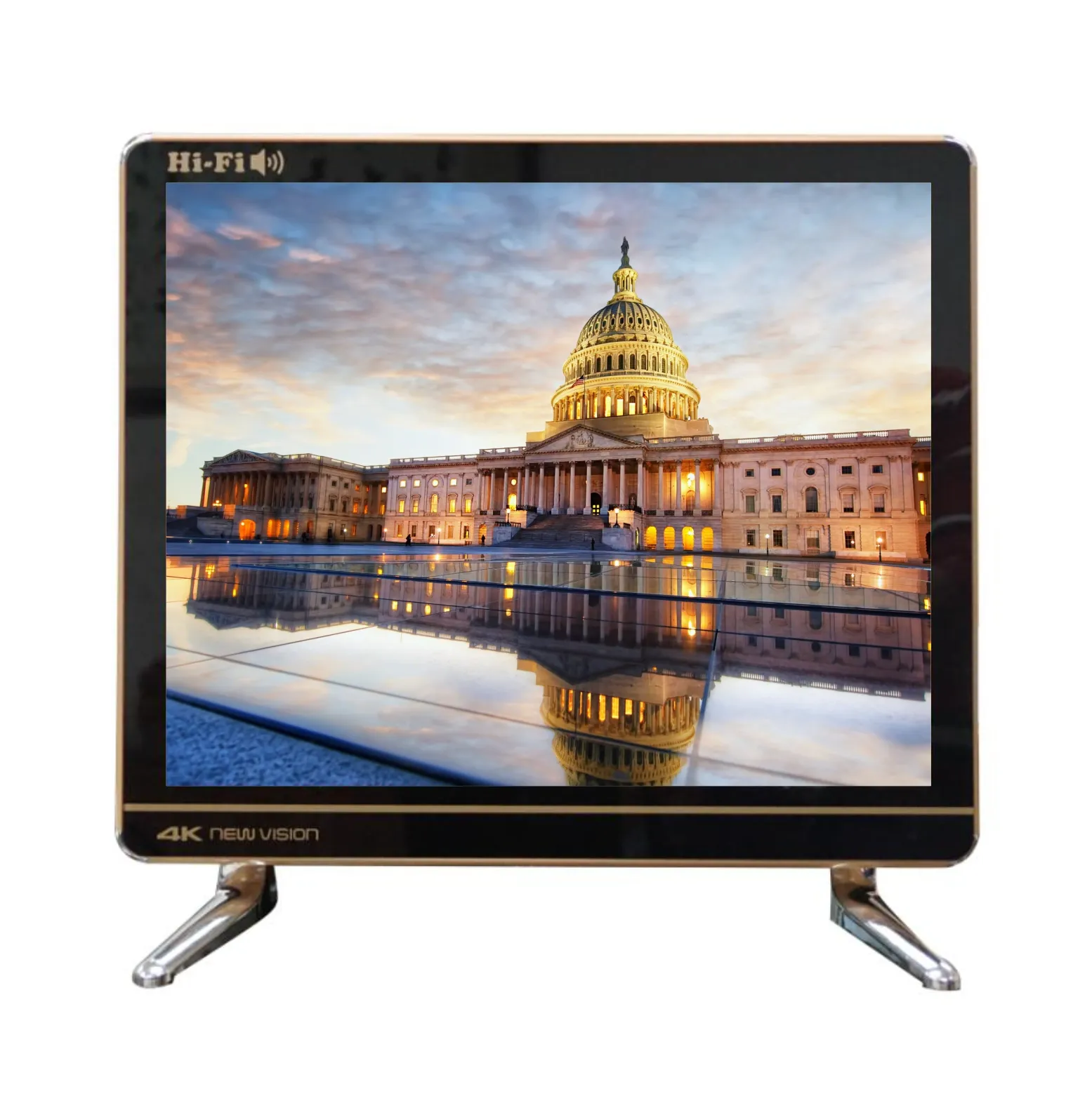 TV normale 15''17''19 ''22" 24 "32" pouces LED et TV LCD avec T2S2 ATSC ISDB-T T2 ATV Expérience utilisateur intuitive