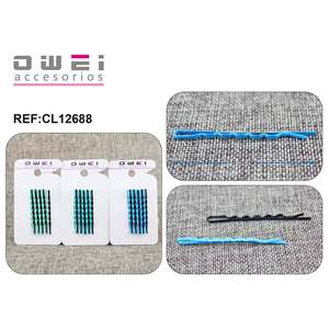 Herramientas y accesorios para el cabello de colores 12 unidades/C de tenedores únicos y llamativos - Product Image 1