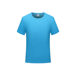 OEM ODM T-shirts unisexe 100% polyester à séchage rapide à manches courtes et col rond pour la course à pied T-shirts avec logo personnalisé pour hommes T-shirt pour hommes - Product Image 2