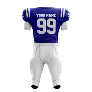 Uniforme de Fútbol Americano de Manga Corta para Adultos, Diseño de Última Generación, Colores y Logotipo Personalizables, Transpirable, Tallas Grandes, Servicio OEM de Alta Calidad - Product Image 2