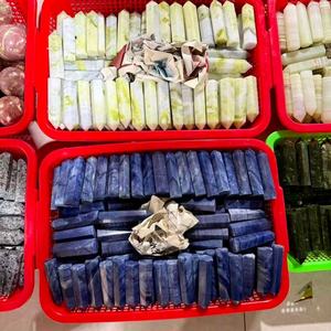 特別価格 天然宝石 クリスタル工芸品 混合素材 ヒーリングストーン ワンド タワー スフィア ハート パームストーン セット ギフトショップ向け - Product Image 4