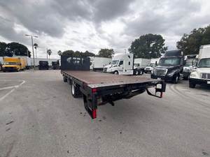 รถบรรทุกหัวลากขนาดกลางสำหรับงานหนัก ระยะไกล ขับเคลื่อน 4 ล้อ แบบพื้นเรียบ ใช้เครื่องยนต์ดีเซล สำหรับการขนส่งข้ามพรมแดน - Product Image 5