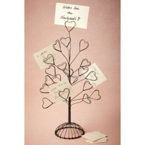 Porte-cartes en fil de fer vintage pour grossistes, finition noire écologique, idéal pour la décoration de table festive de Noël et des fêtes à la maison - Product Image 2