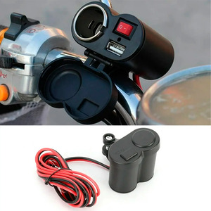Universal <b>USB</b> 2.0 Motorcycle Charger for Car <b>Cigarette</b> <b>Lighter</b> 12v - Assorted Colors - Product Image 5