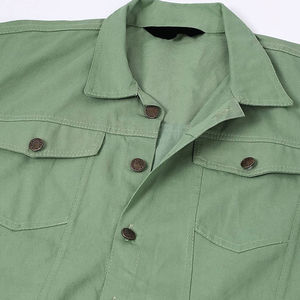 Chaqueta vaquera de algodón para hombre, chaqueta vaquera personalizada de alta calidad, venta al por mayor de invierno 2025 - Product Image 6